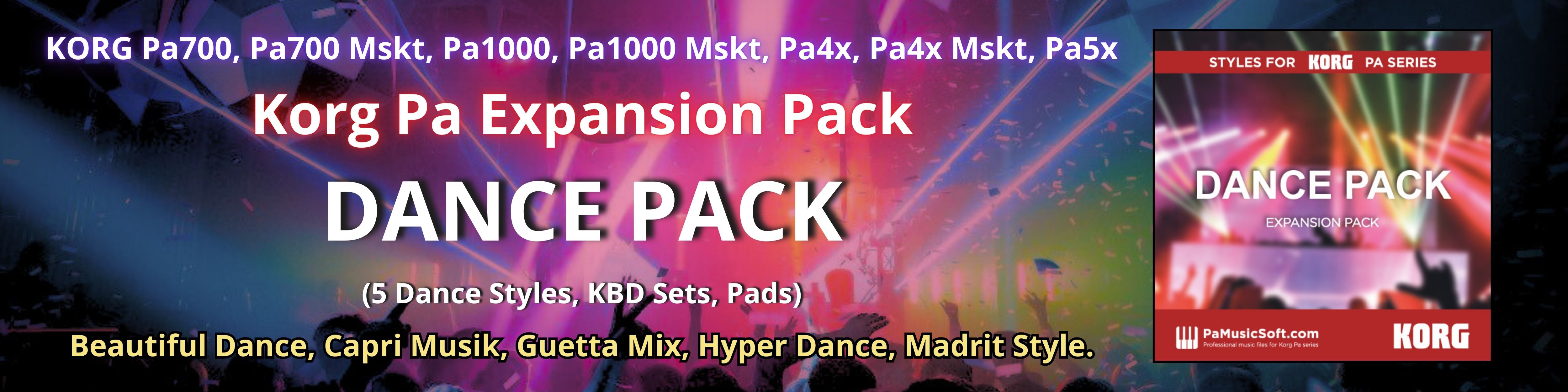 Dance Pack Banner